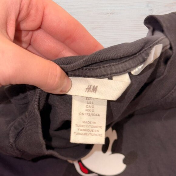 H&M Mickey Mouse T-shirts Women's - Size L - Picture 3 of 6